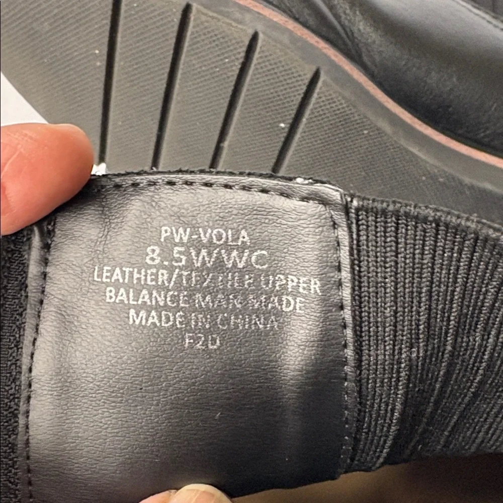 Hush Puppies Vola Black Chelsea Style Bootie